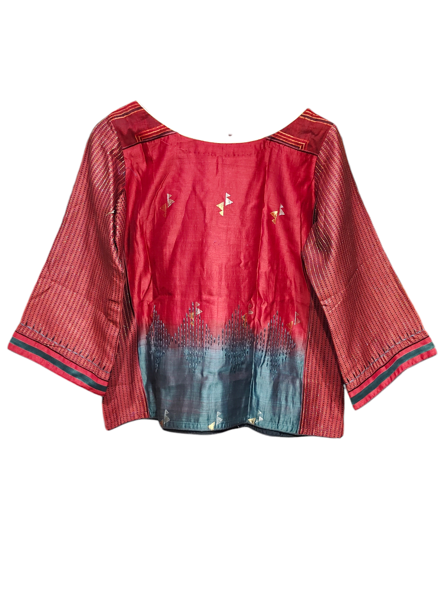 Semistitched Chanderi Ɓlouse VISHAL KAPUR STUDIO