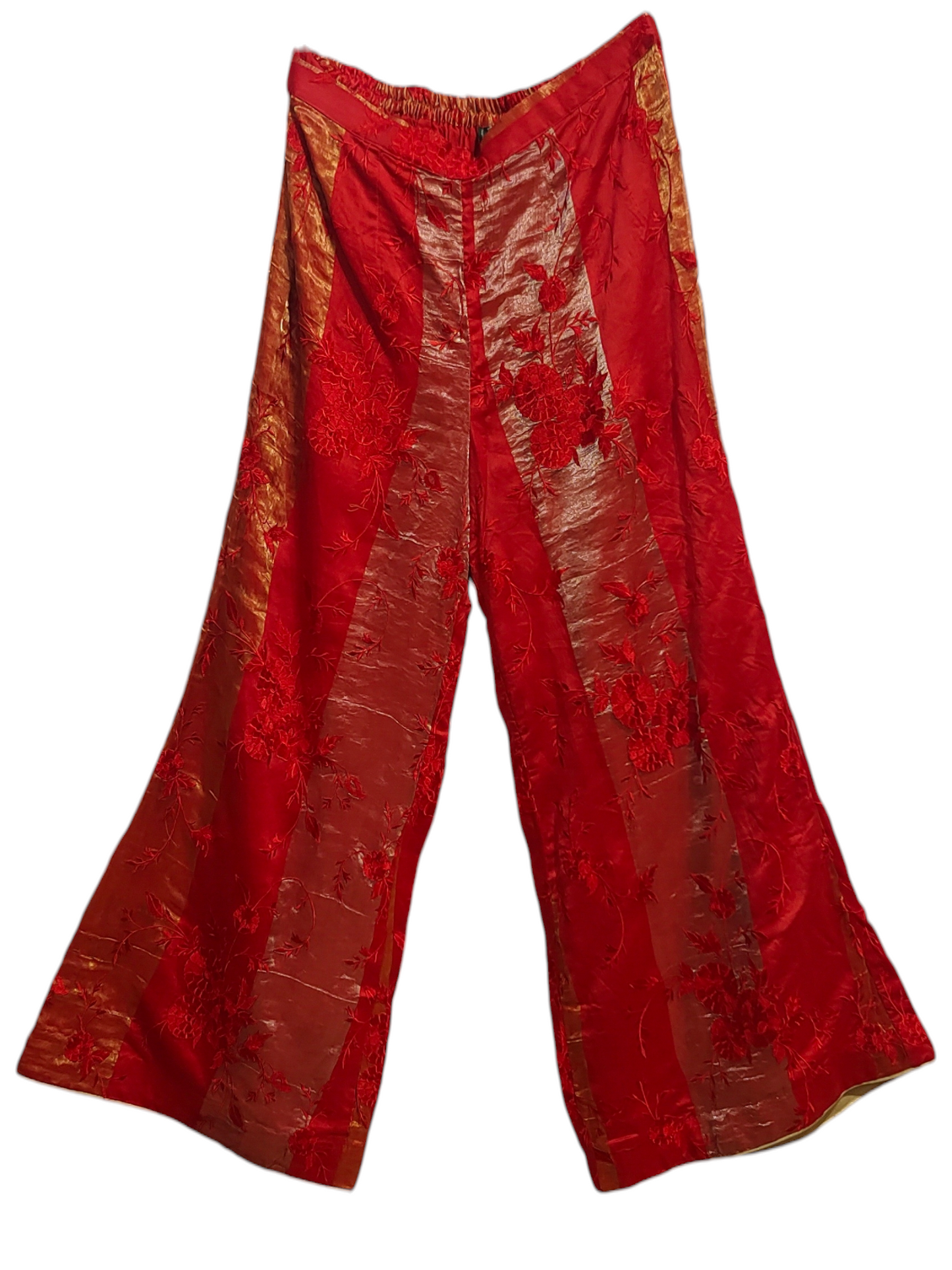 Formal chanderi Embroidered Indowestern set