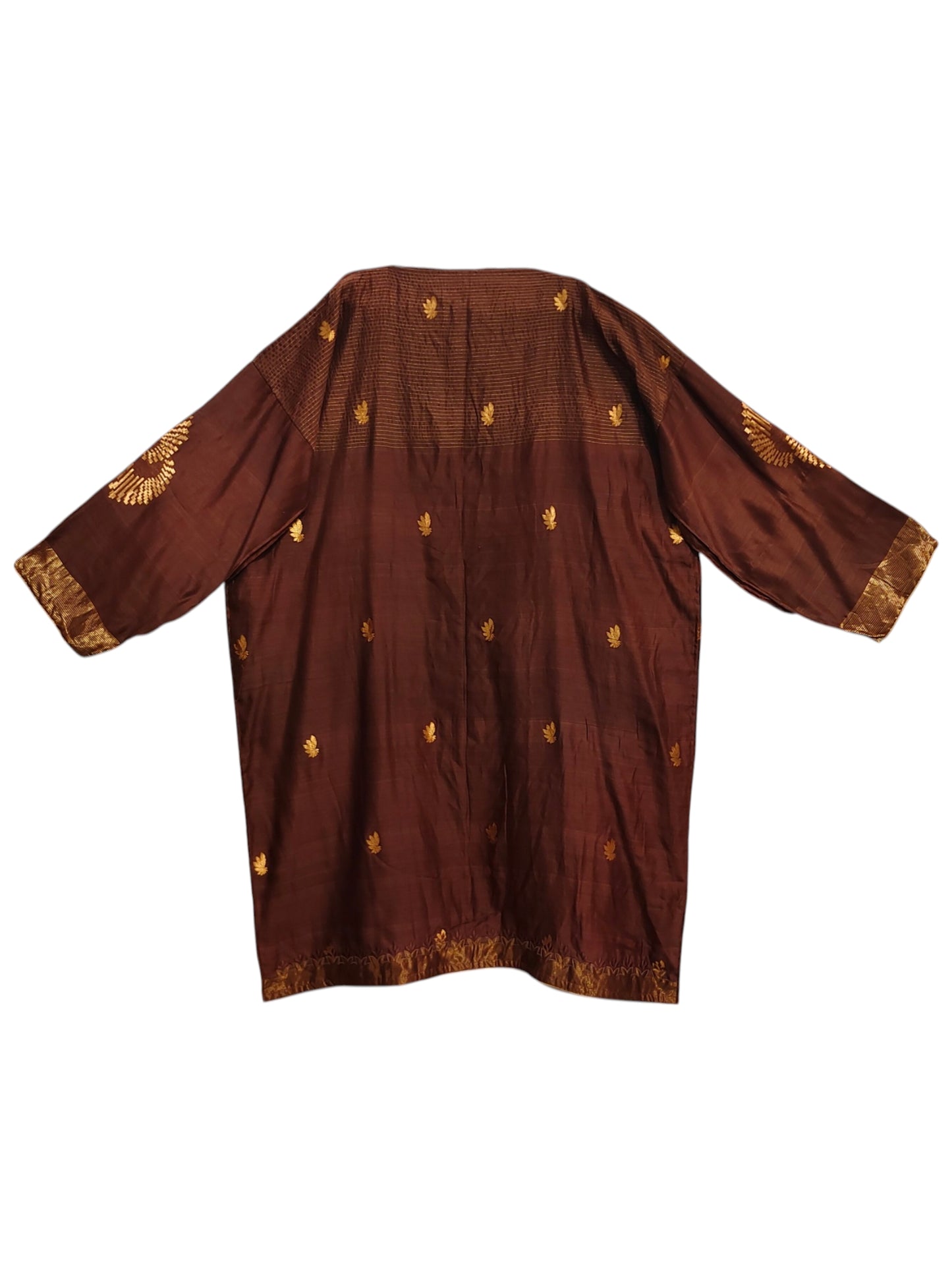 Semi Stitched Chanderi Formal kurta