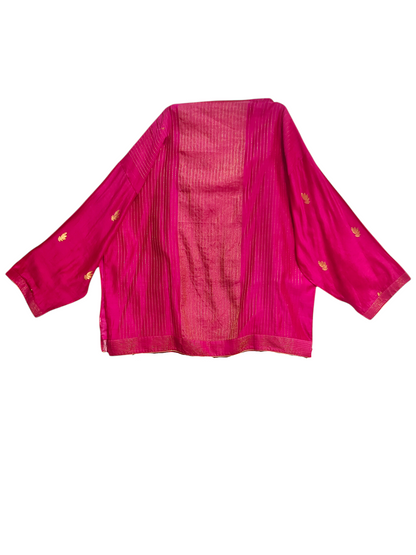 Indowestern chanderi formal coordset