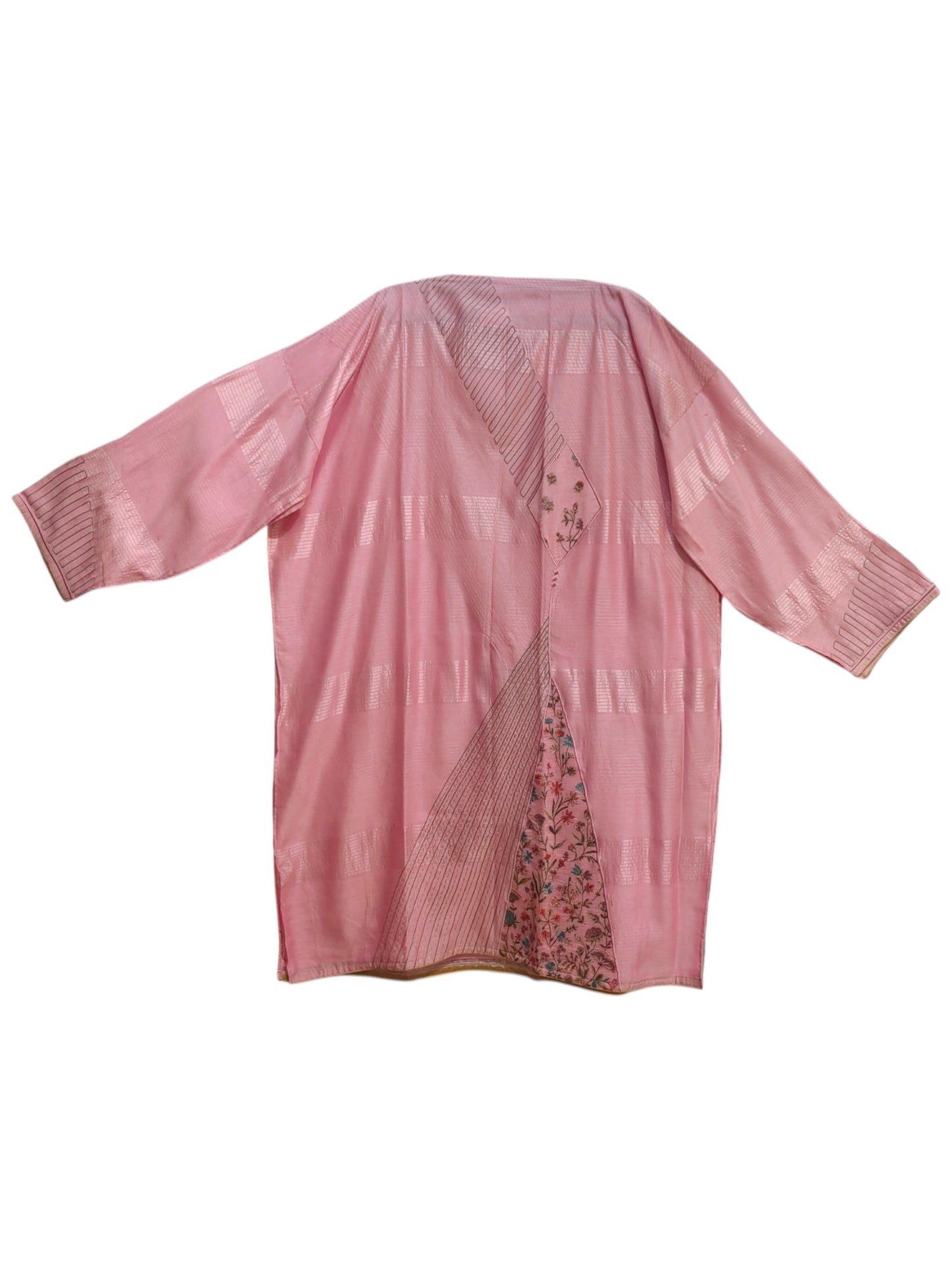 Semi Stitched Chanderi Formal kurta