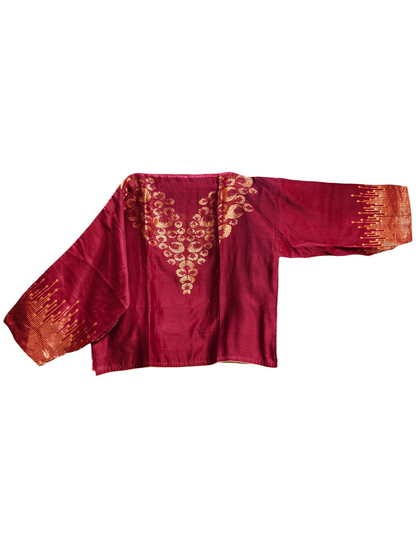 Chanderi Block Printed Saree