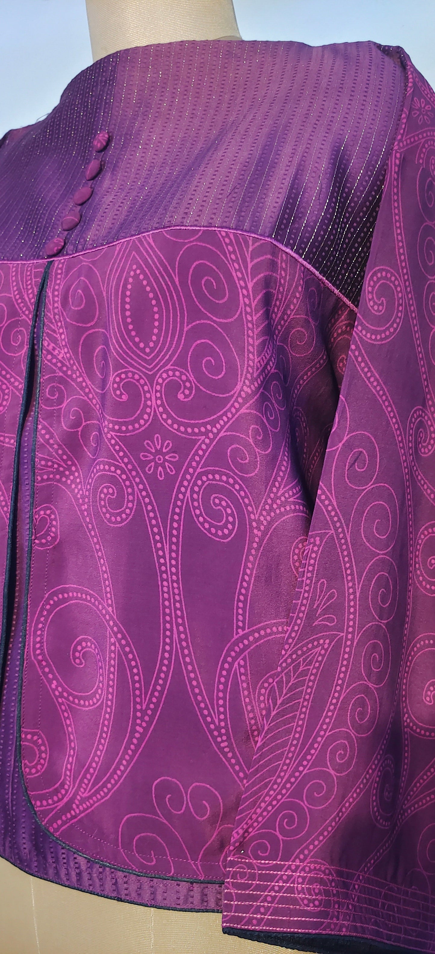 Semistitched Chanderi Ɓlouse VISHAL KAPUR STUDIO