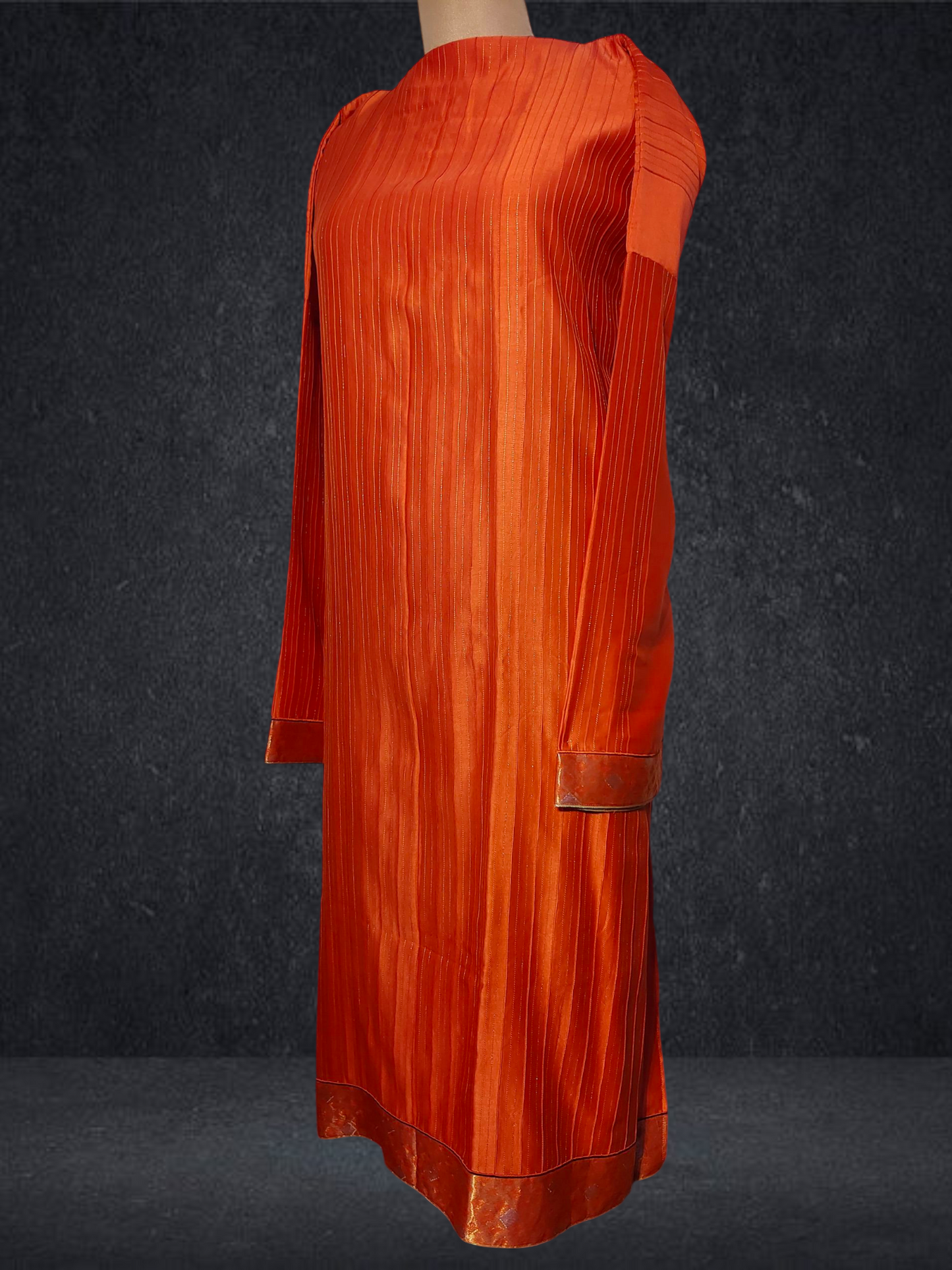 Semi Stitched Formal chanderi Suitset VISHAL KAPUR