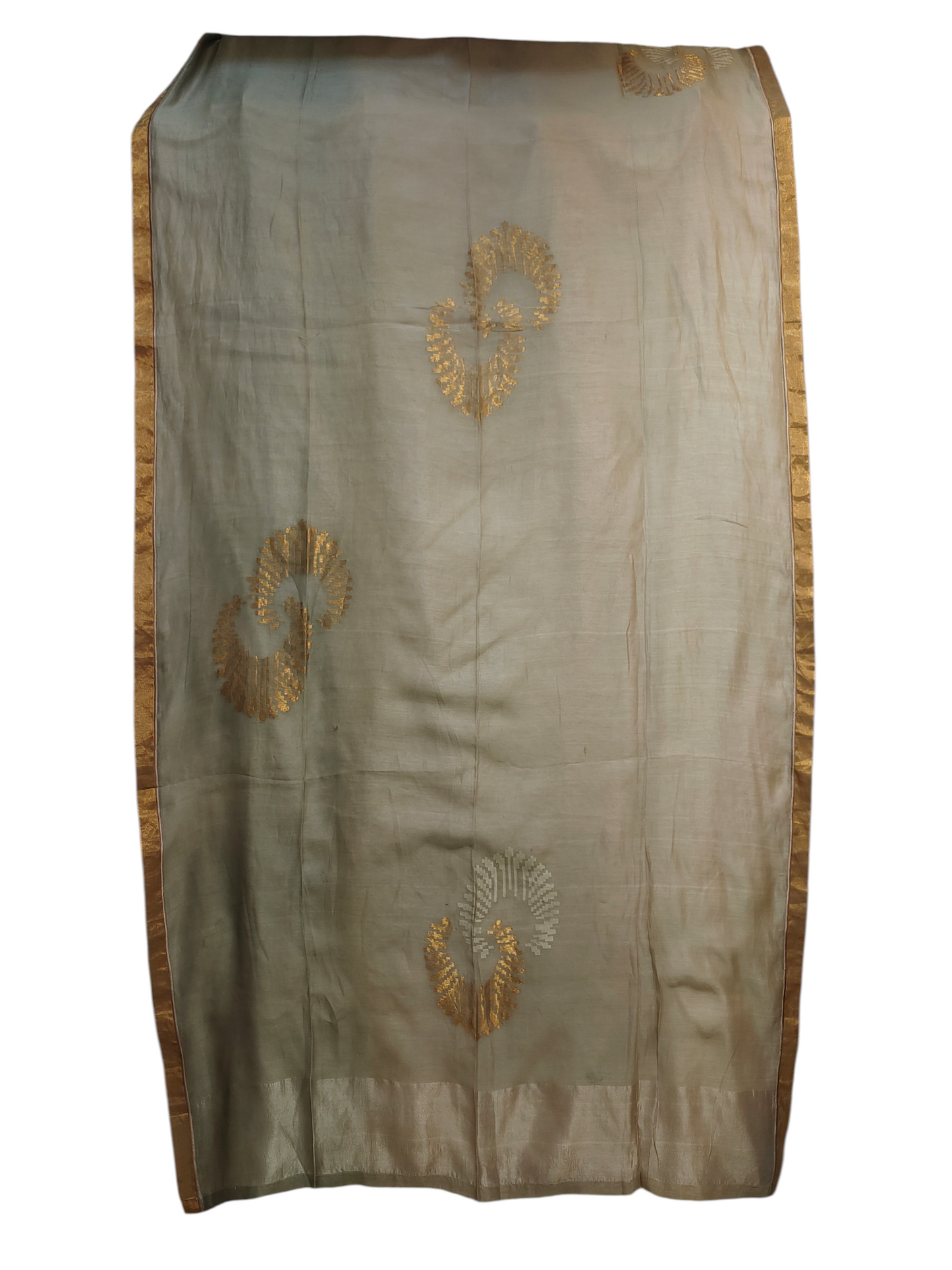 Semi Stitched Formal chanderi Suitset
