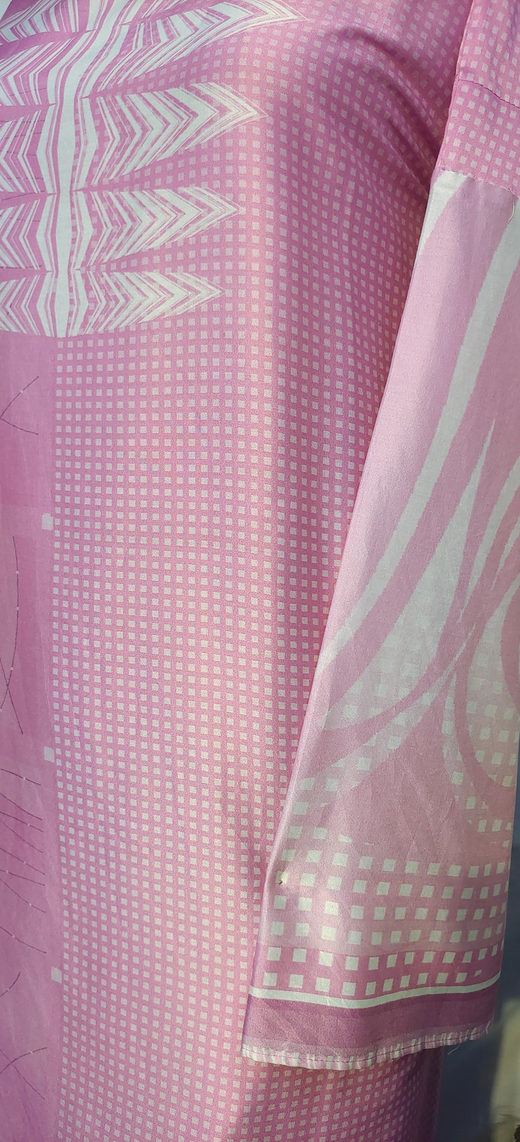 Semi Stitched Chanderi kurta VISHAL KAPUR