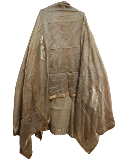 Semi Stitched Formal Chanderi Suitset