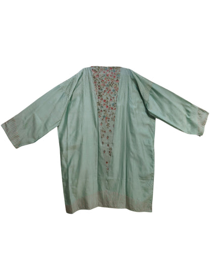 Semi Stitched Chanderi Formal Suitset