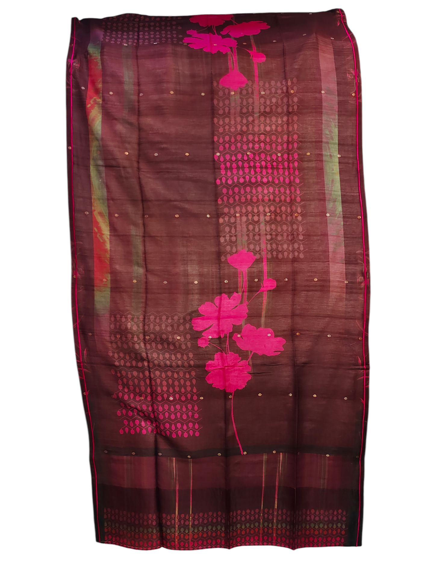 Semi Stitched Formal chanderi Suitset