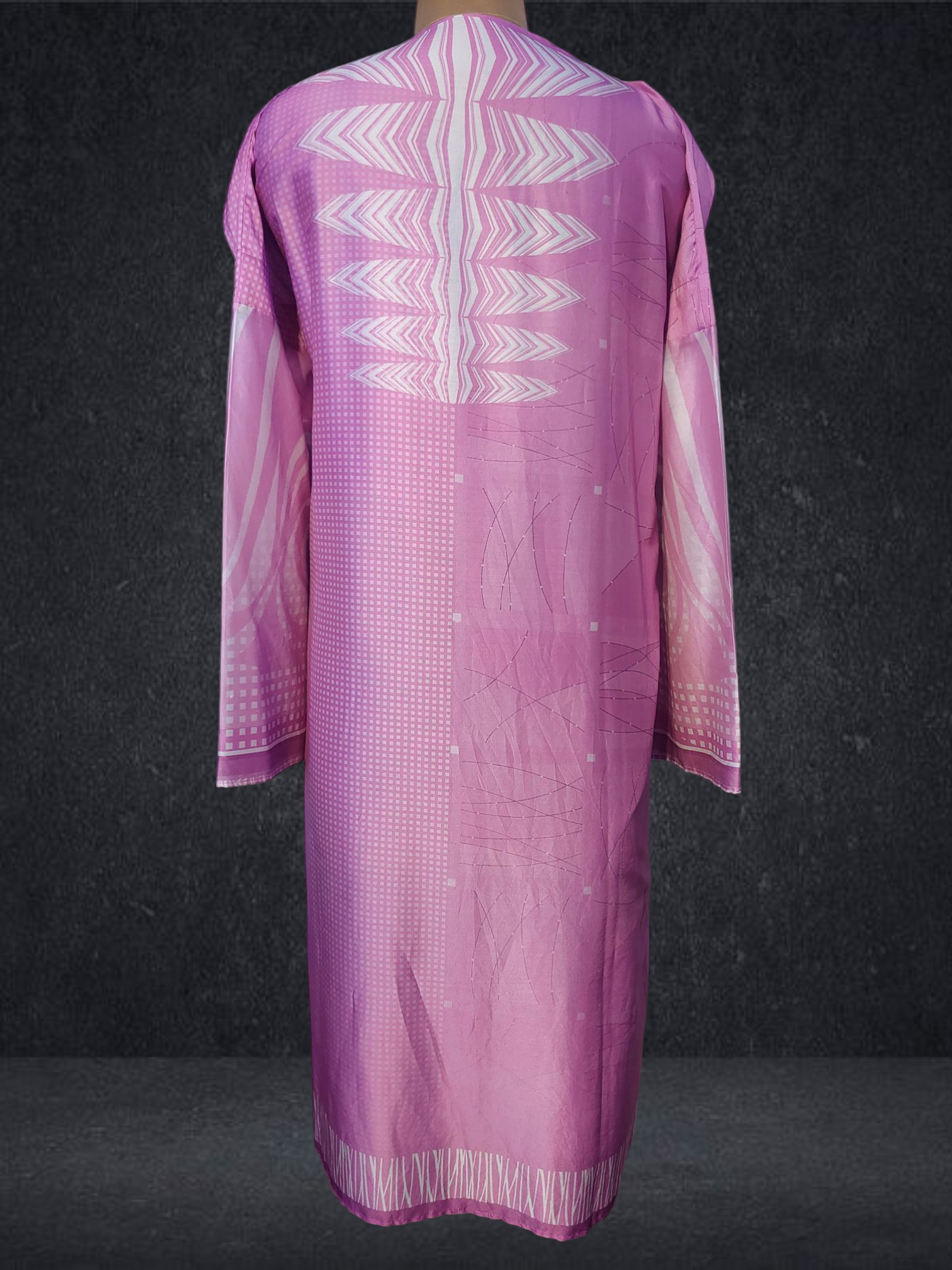 Semi Stitched Chanderi kurta VISHAL KAPUR