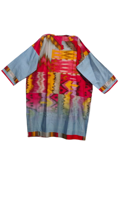 Semi Stitched Chanderi Casual Suitset