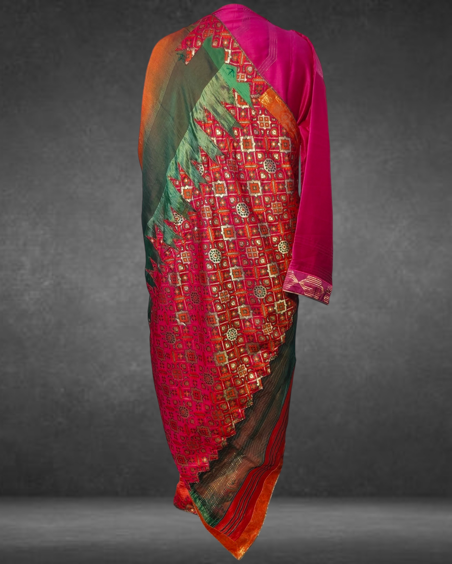 Formal Silk Chanderi With Multicolour Brocade Saree VISHAL KAPUR STUDIO