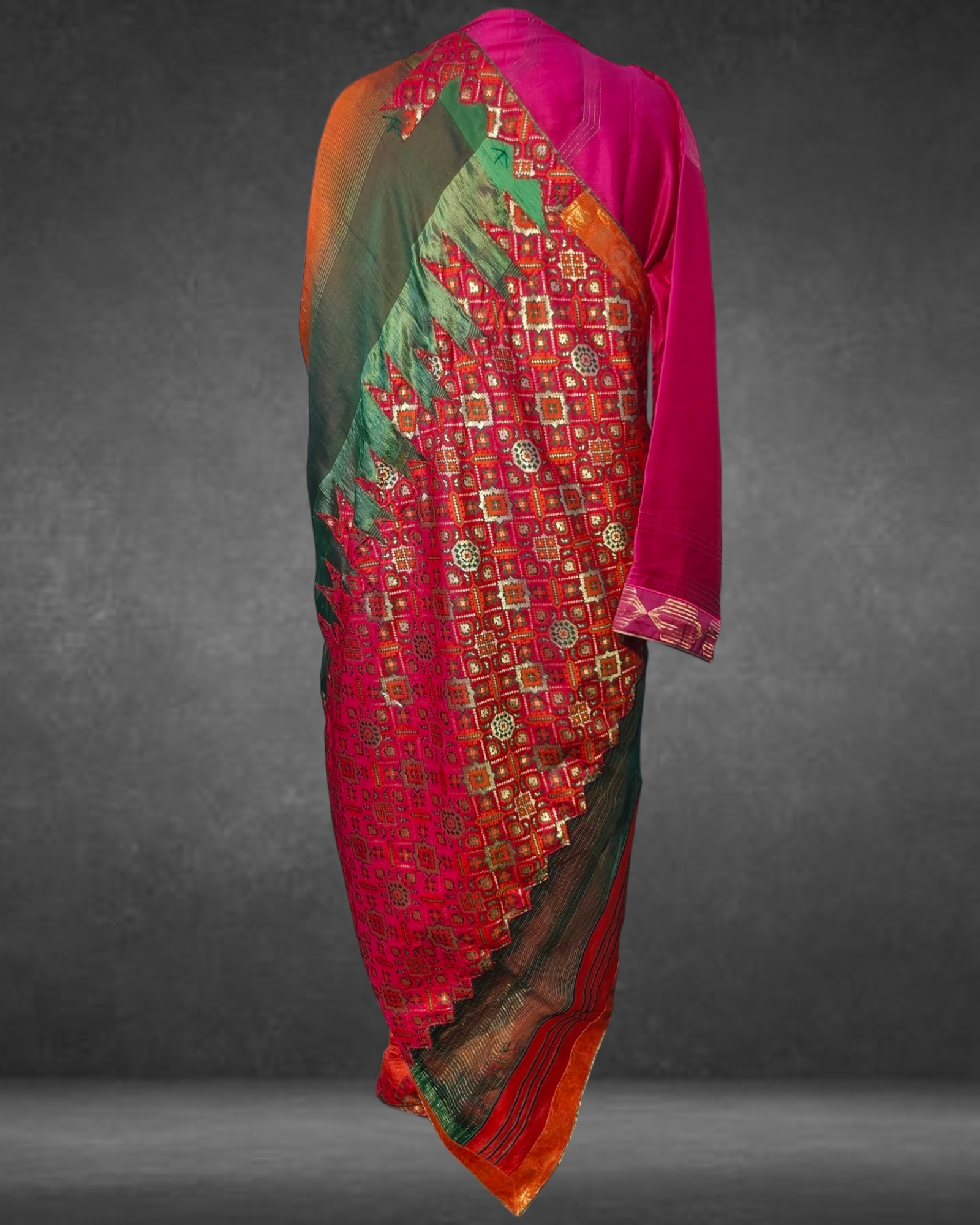 Formal Silk Chanderi With Multicolour Brocade Saree VISHAL KAPUR STUDIO