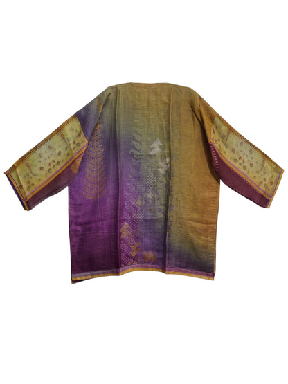 Semi Stitched linen kota Short Tunic (Copy) VISHAL KAPUR STUDIO