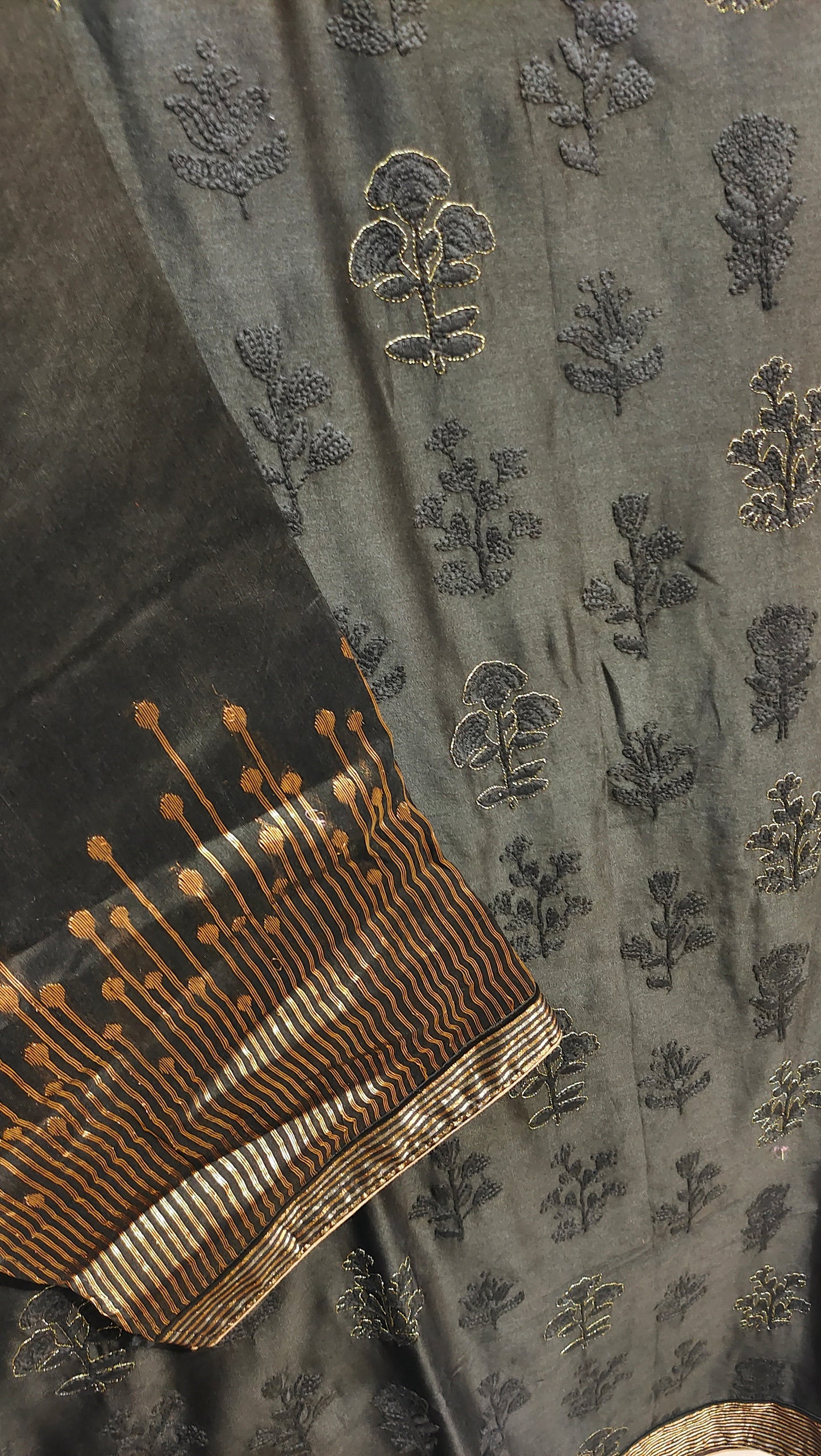 Semi Stitched Formal Chanderi Suitset