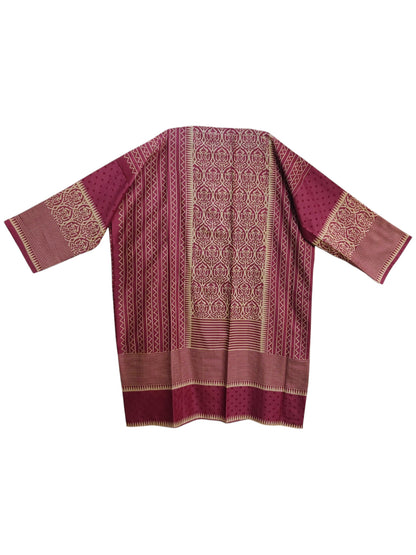 Semi Stitched Chanderi Casual kurta