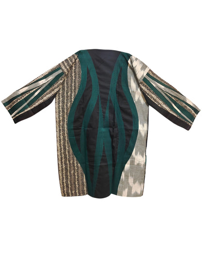 Semi Stitched Chanderi Casual suitset