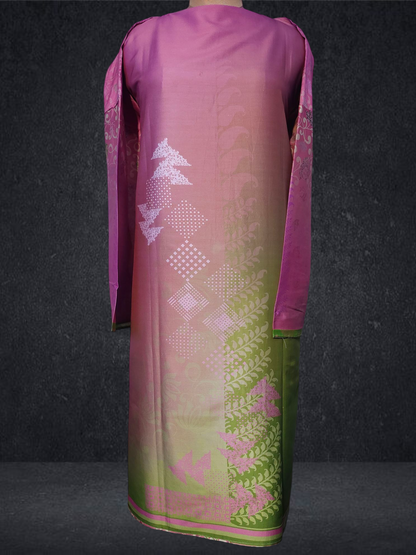 Semi Stitched Chanderi Kurta