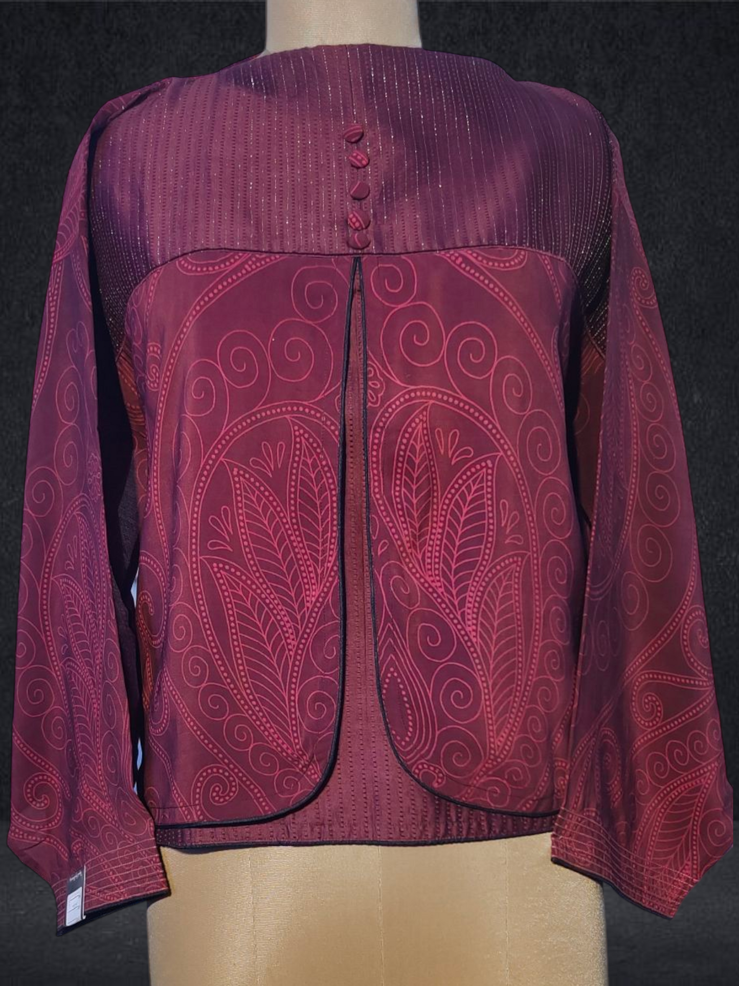 Semistitched Chanderi Ɓlouse VISHAL KAPUR STUDIO