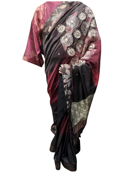 Formal Chanderi Silk Zari Woven With Dabka Saree