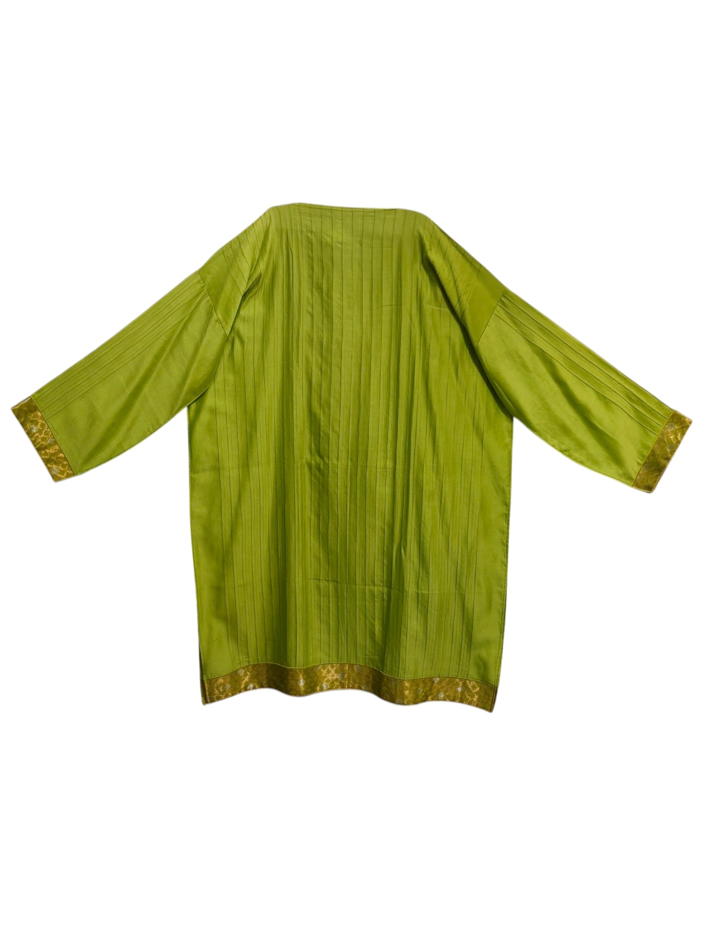 Semi Stitched Chanderi Formal Suitset