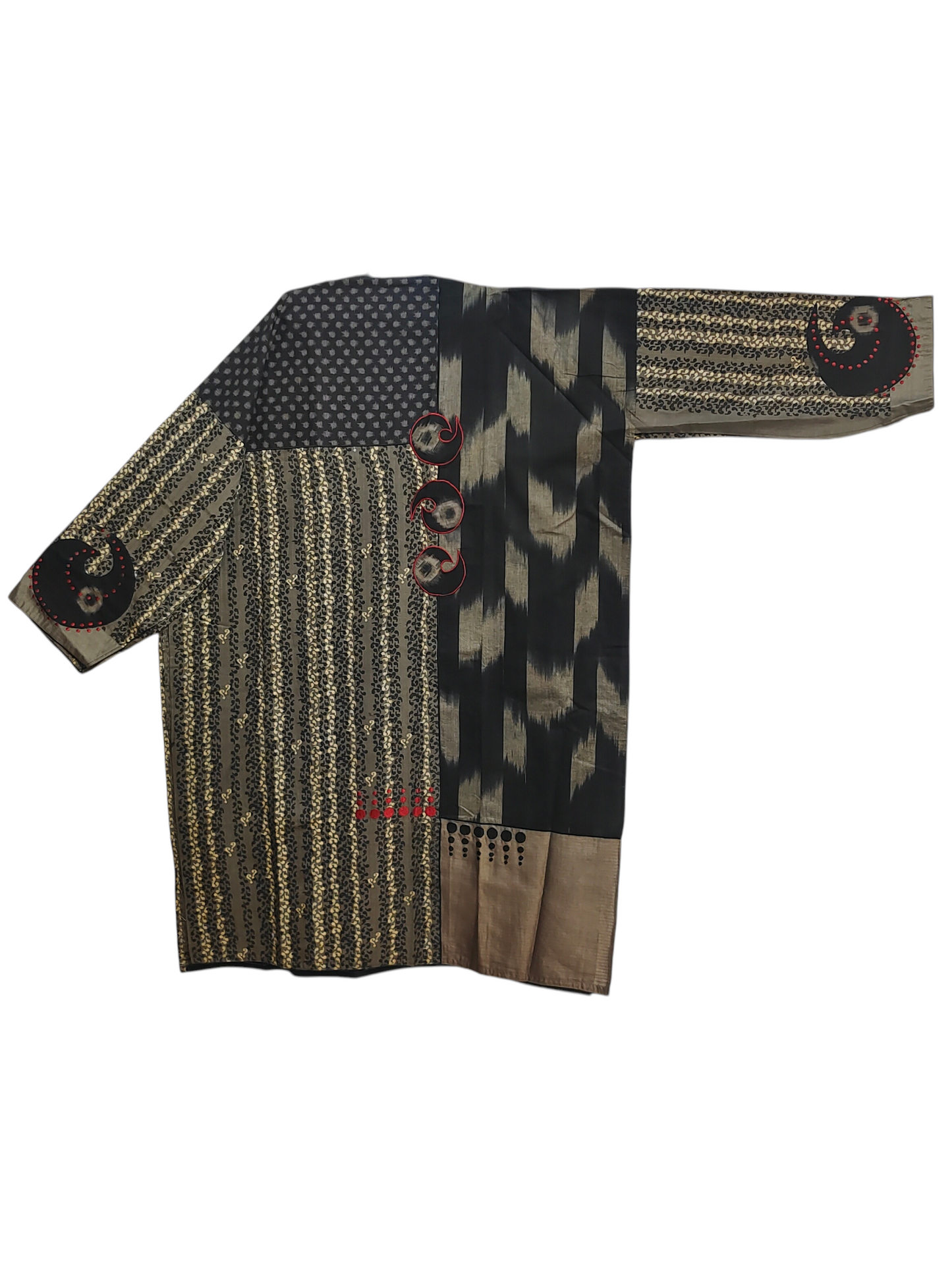 Semi Stitched Cotton Suitset