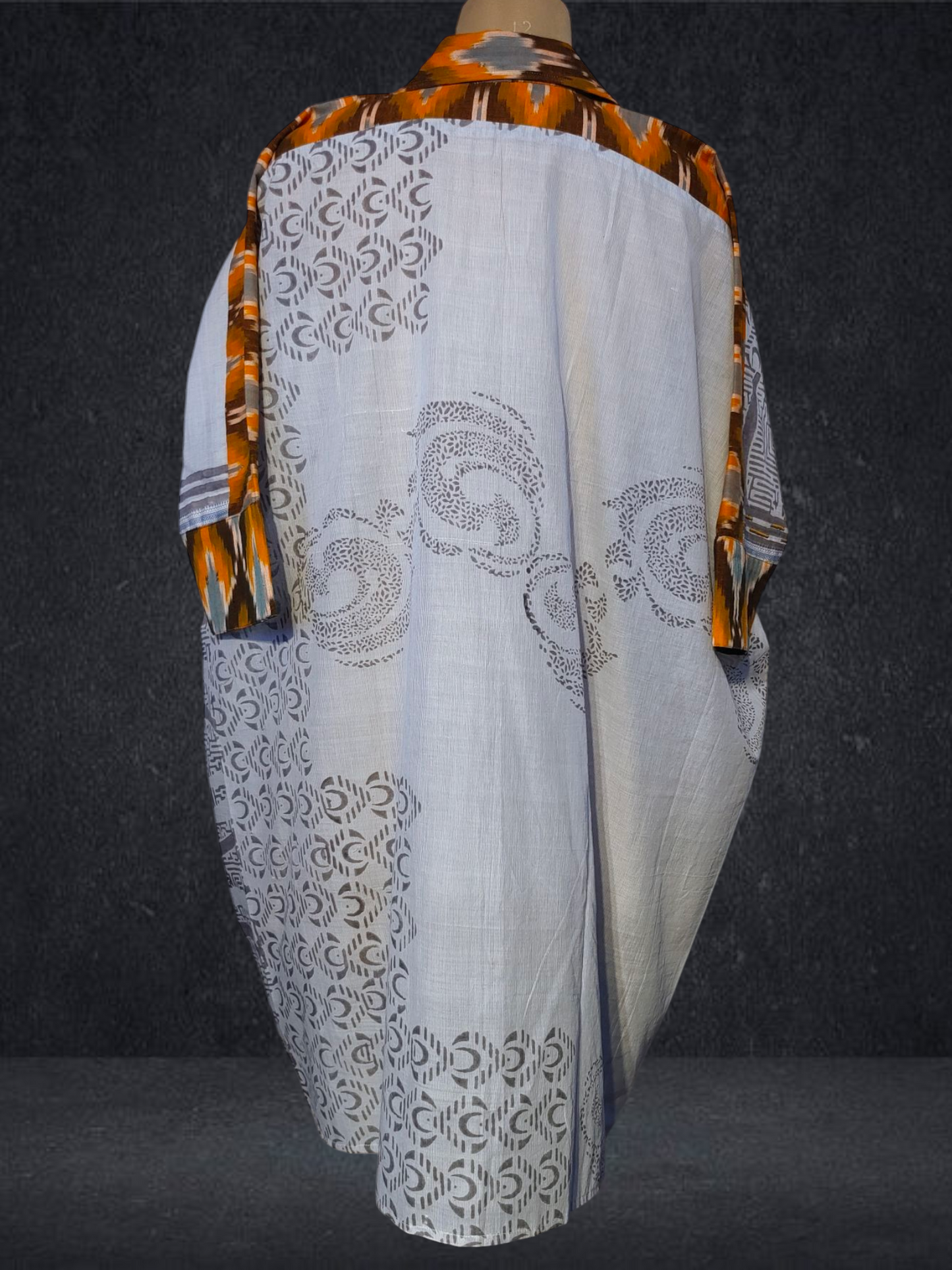 stitched Block Printed Short Tunic