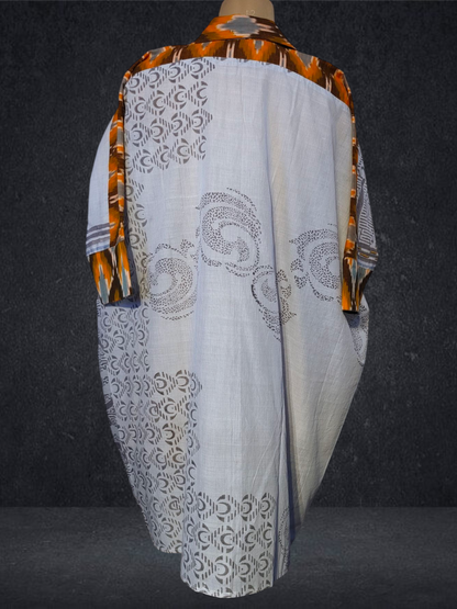 stitched Block Printed Short Tunic