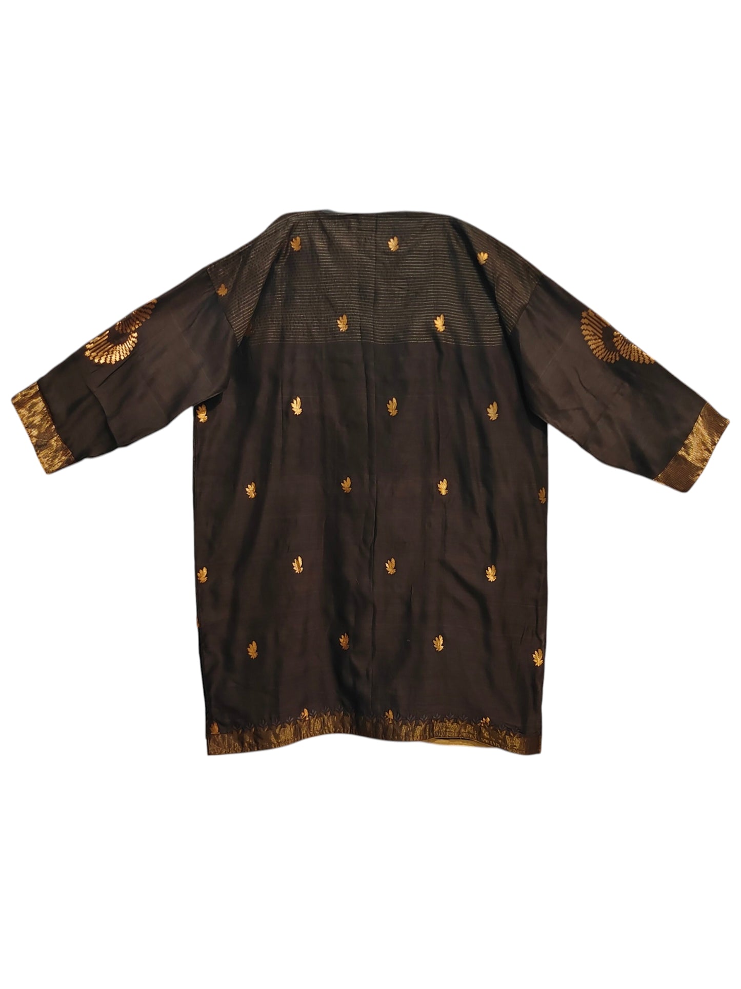 Semi Stitched Chanderi Formal Suitset