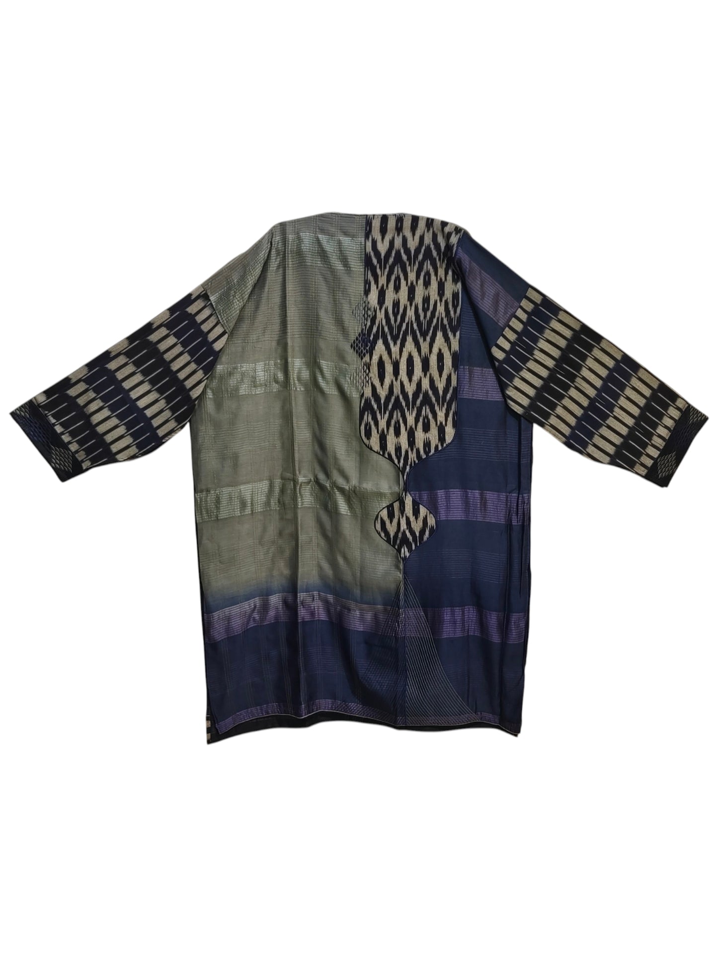 Semi Stitched Chanderi Formal Suitset