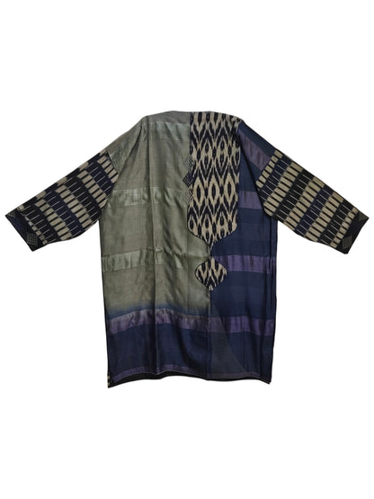 Semi Stitched Chanderi Formal Suitset