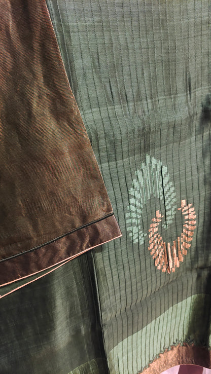 Semi Stitched Formal Chanderi Suitset