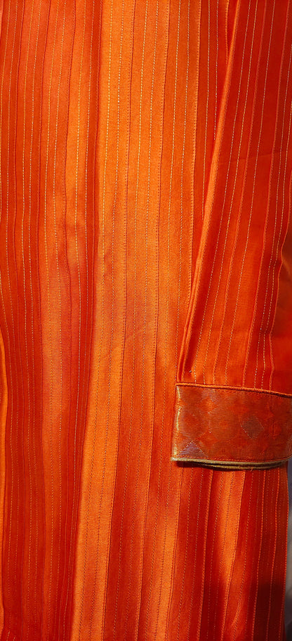 Semi Stitched Formal chanderi Suitset VISHAL KAPUR