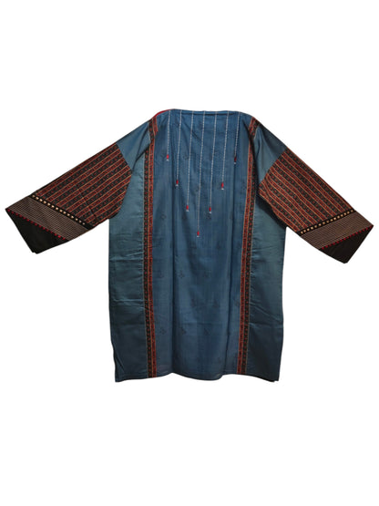 Semi Stitched Chanderi Formal Suitset