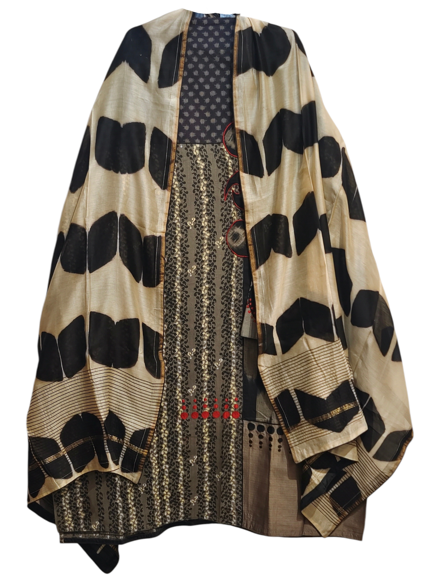 Semi Stitched Cotton Suitset