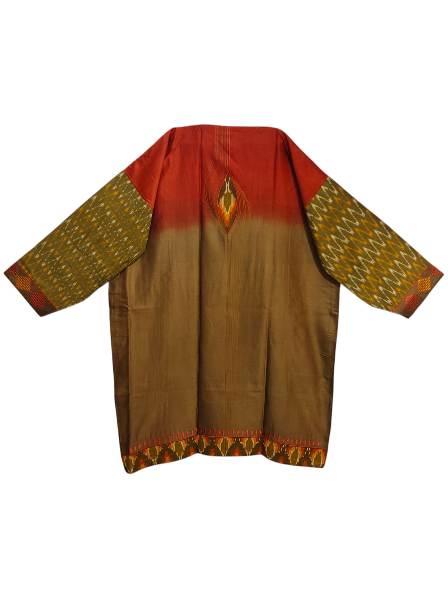Semi Stitched Formal chanderi Suitset