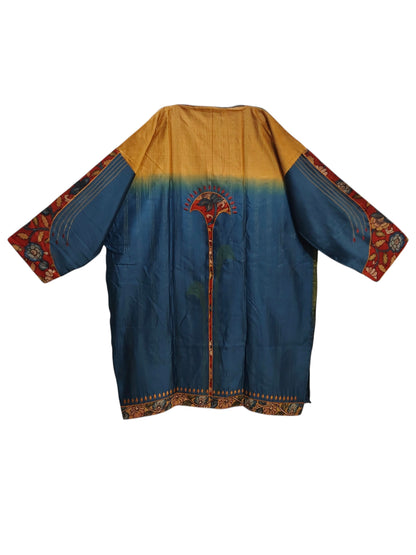 Semi Stitched Chanderi Formal Suitset