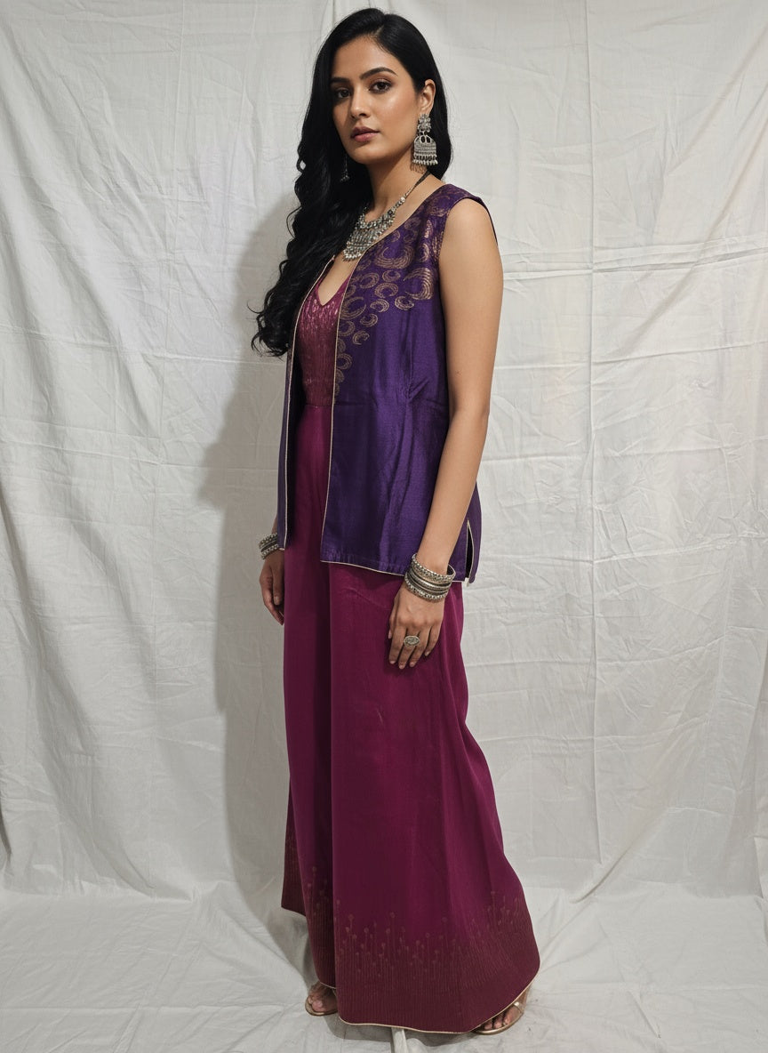 Stitched Jumpsuit set