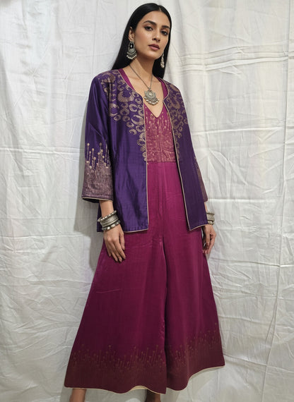 Stitched Jumpsuit set