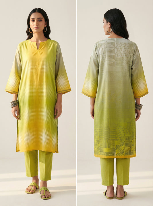 Semi Stitched Cotton lawn kurta