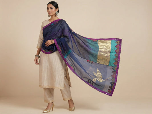 Formal Chanderi Dupatta