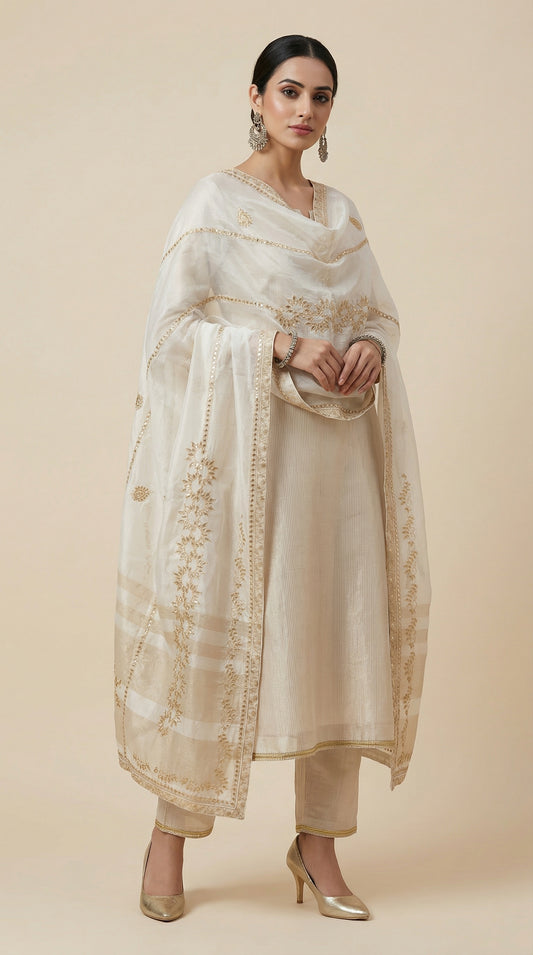 Formal chanderi Dupatta