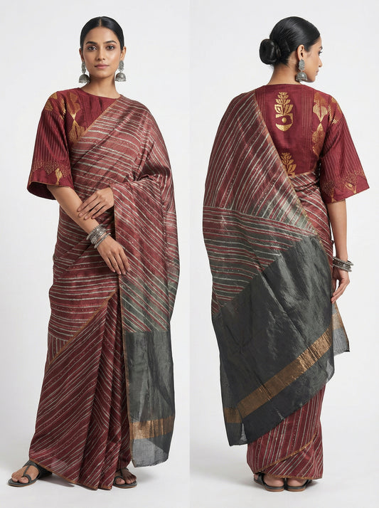 Silk Printed Saree
